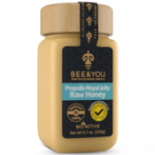 Organic Propolis + Royal Jelly + Raw Honey Mix